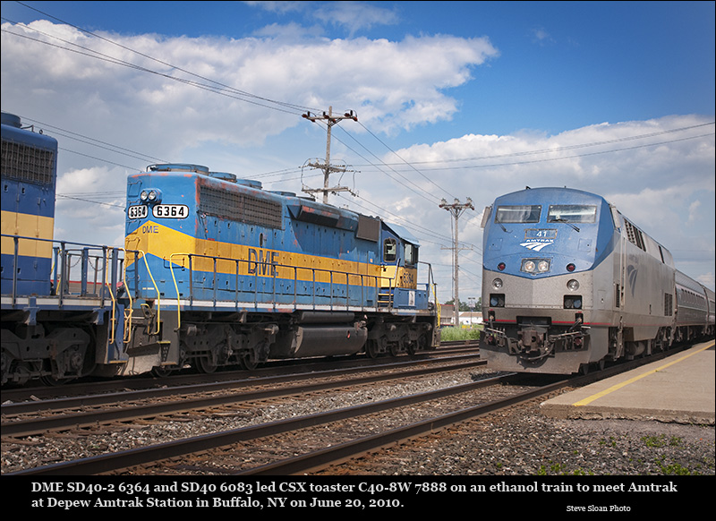 DME meets Amtrak